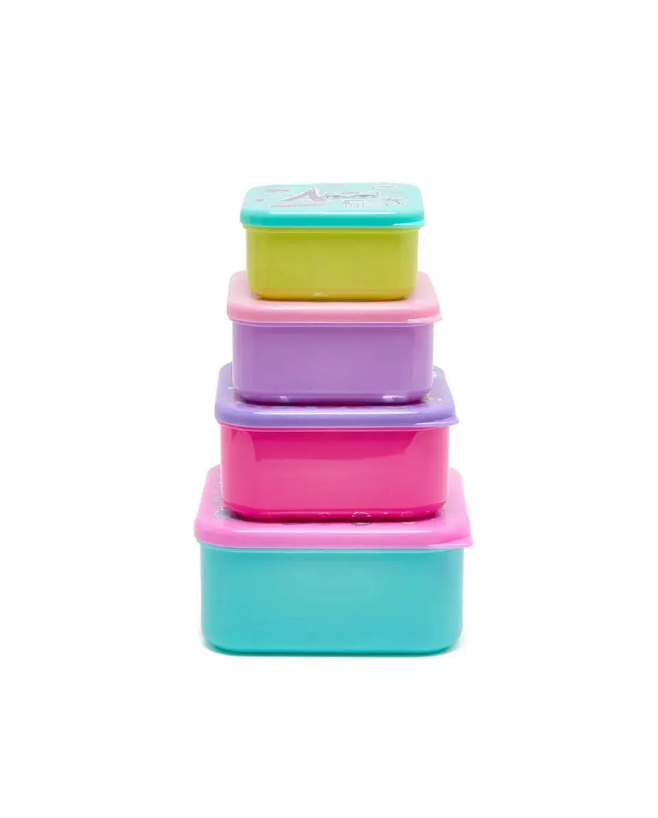 TRENDING 4 PC LUNCH BOX SET SPARKLES