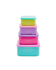TRENDING 4 PC LUNCH BOX SET SPARKLES