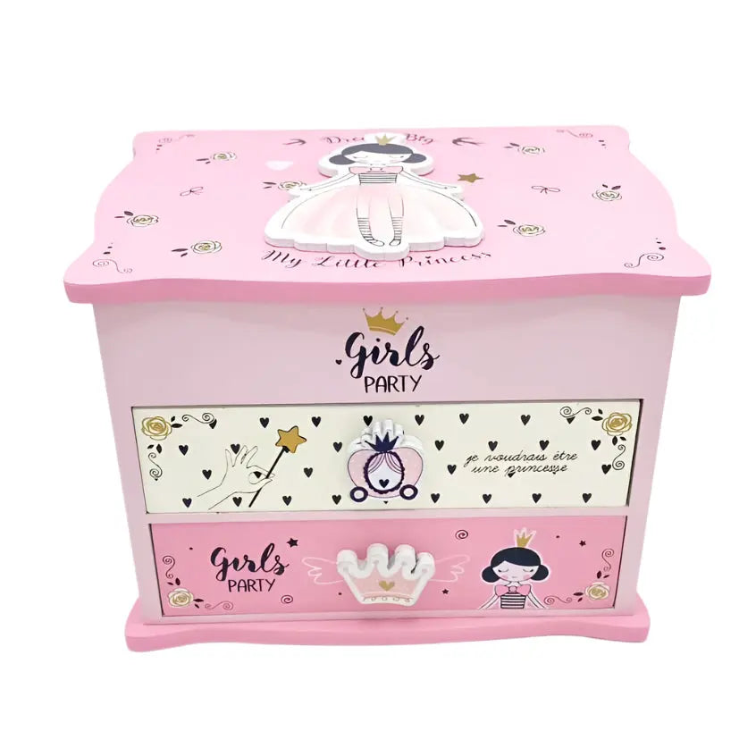 ADORABLE PRINCESS JEWELRY BOX SPARKLES