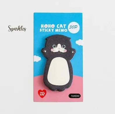 QUIRKY KITTY MEMO PAD SPARKLES
