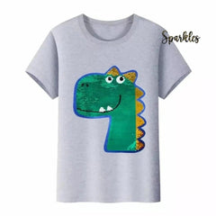 AESTHETIC DINOSAUR TEE FOR SUMMER Sparkles