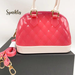 EXQUISITE QUILTED BAG SPARKLES