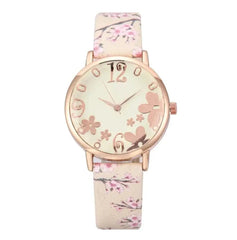 AESTHETIC FLORAL WATCH SPARKLES