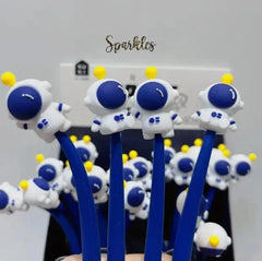 DAZZLING ASTRONAUT GEL PEN SPARKLES