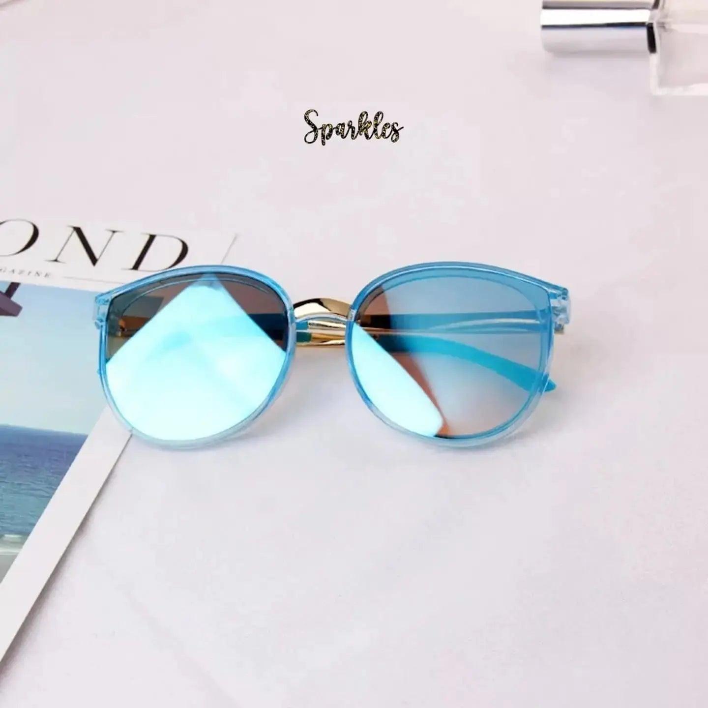 CAT-EYE RETRO SHADES SPARKLES