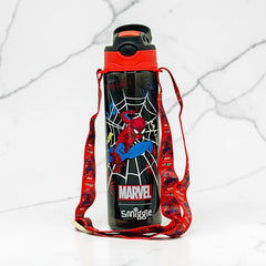 SPIDERMAN WATER BOTTLE WITH STRAP