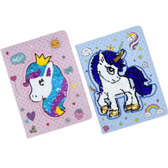 SPARKLY UNICORN NOTEPAD SPARKLES
