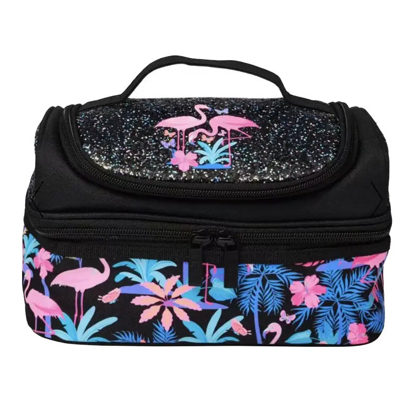 SMIGGLE FLAMINGO LUNCH BAG SPARKLES