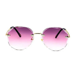LUXURY RIMLESS SUNGLASSES SPARKLES