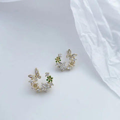 EXQUISITE BUTTERFLY STUDS SPARKLES