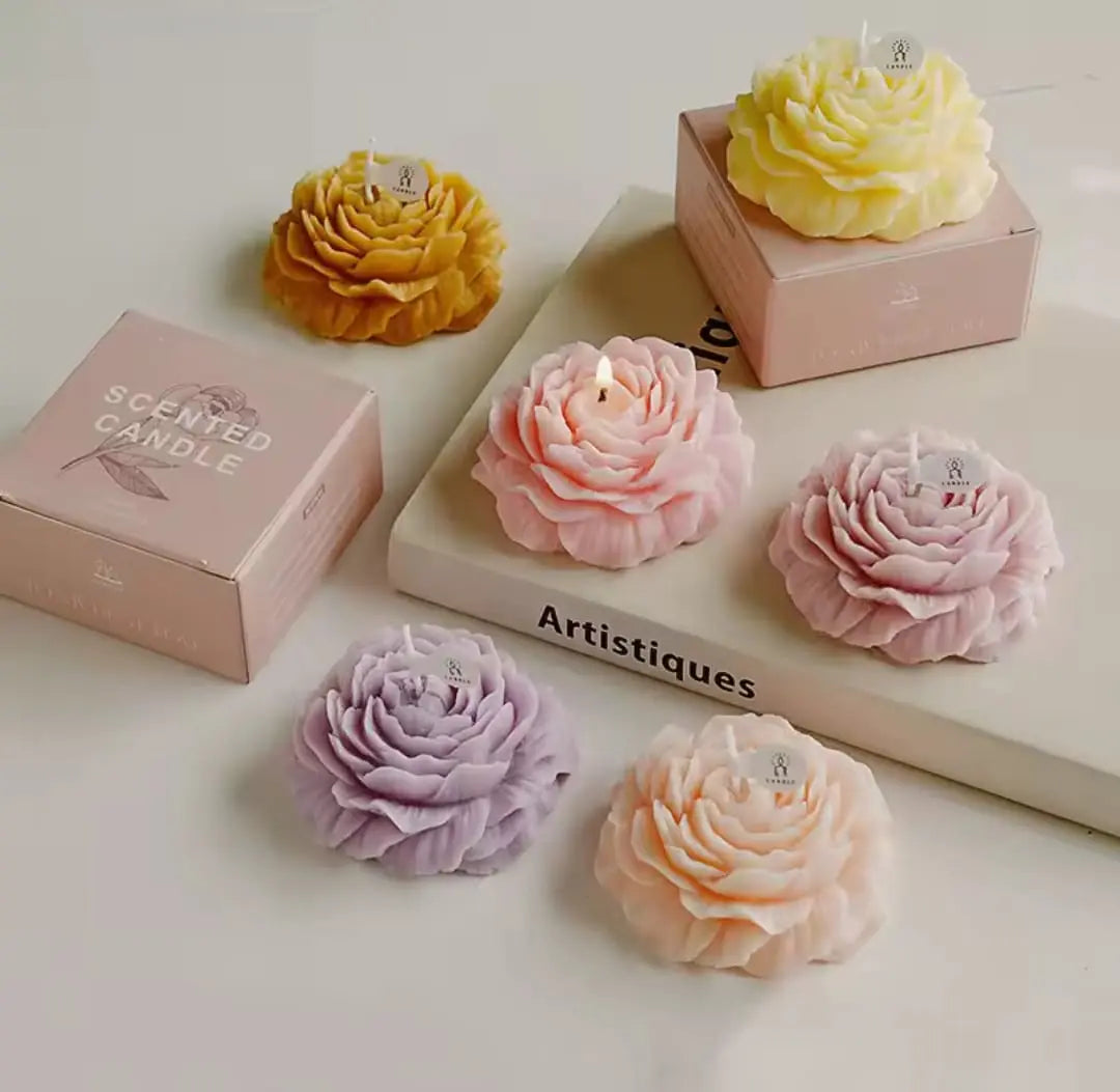PEONY AROMATIC CANDLE SPARKLES