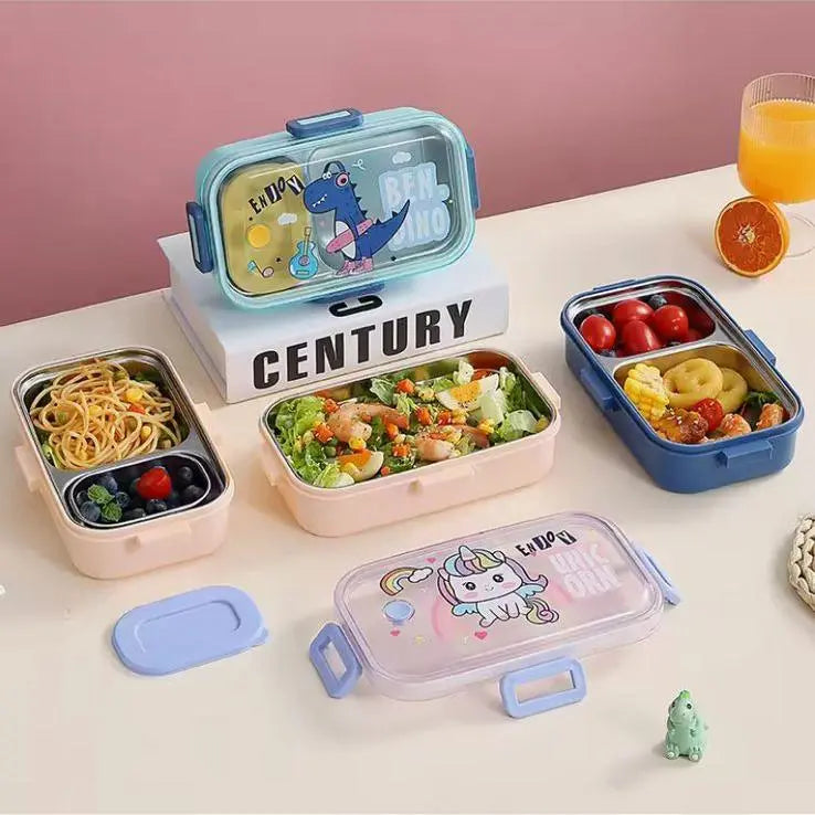TRENDY STAINLESS STEEL LUNCH BOX SPARKLES