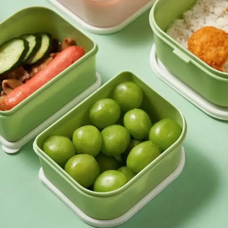 TRIPLE COMPARTMENT FRUITY LUNCH BOX SPARKLES