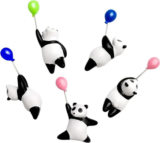 PANDA REFRIGERATOR MAGNET SPARKLES