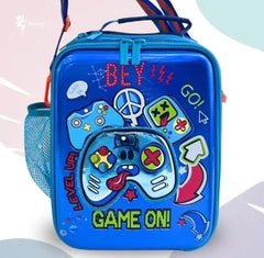 VEST GAME ON LUNCH BAG SPARKLES