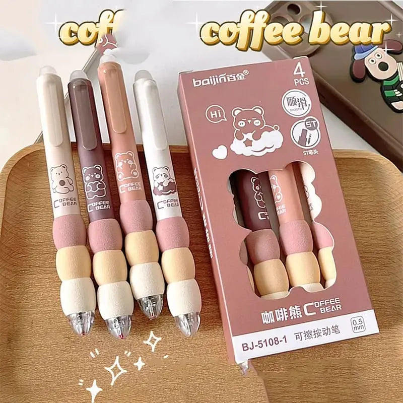 COFFEE BEAR GEL PEN SPARKLES