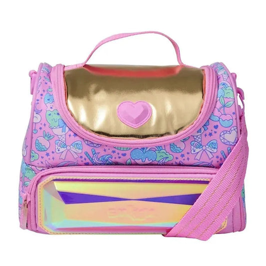 RADIANT LARGE DOUBLE DECKER LUNCH BOX WITH STRAP - Sparkles