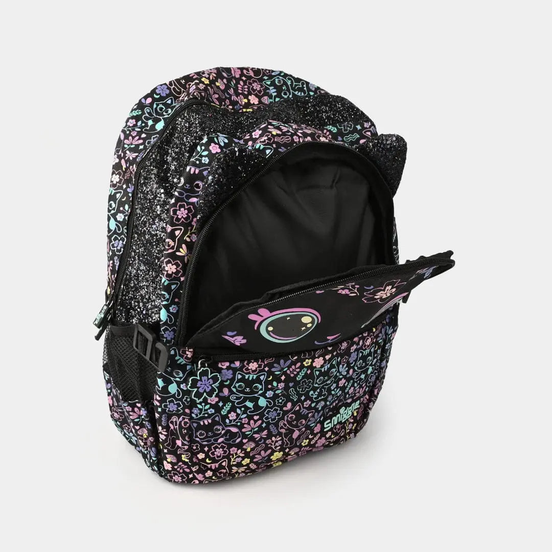 SMIGGLE BLACK CAT BACKPACK SPARKLES