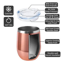 GLOSSY GRADIENT TUMBLER SPARKLES