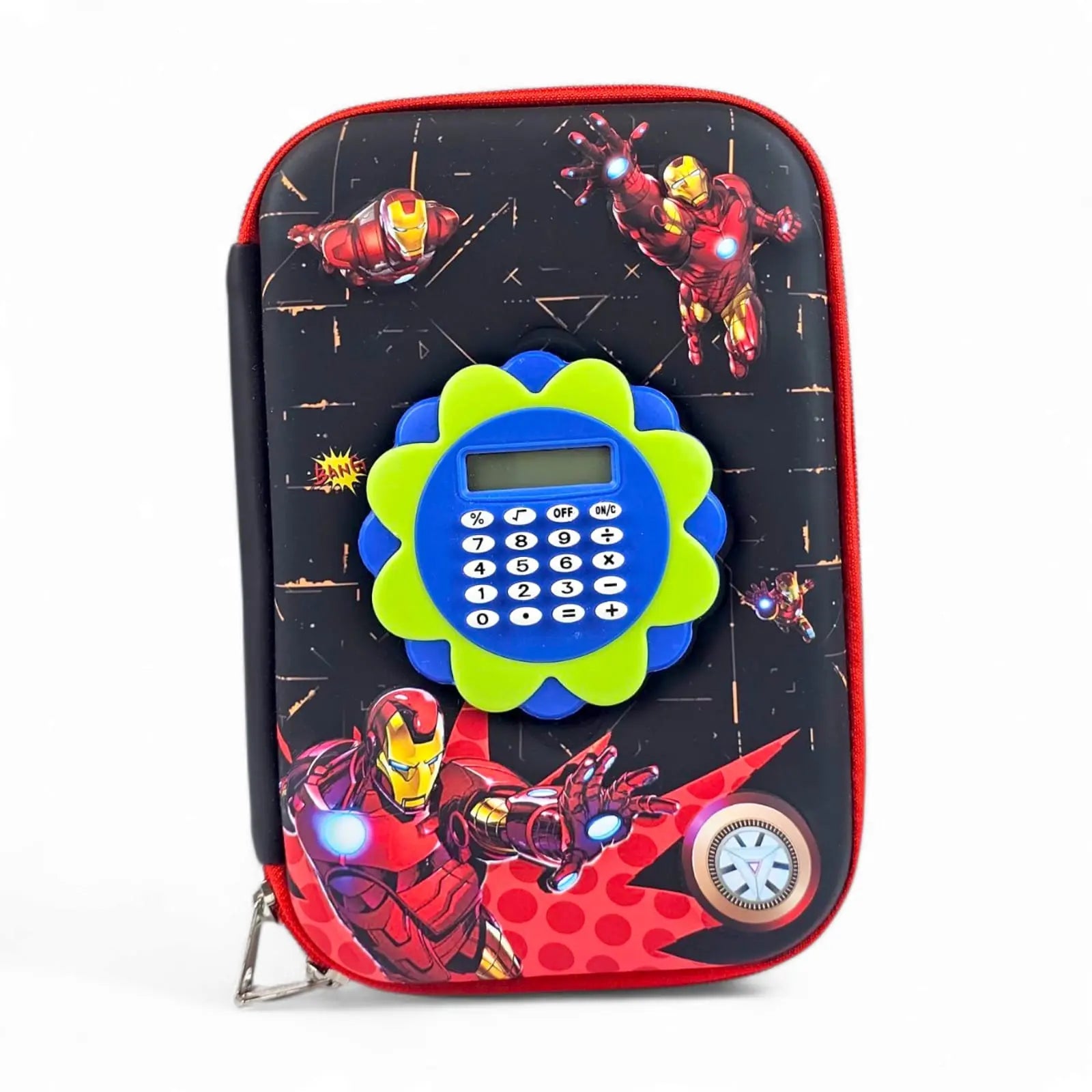 TRENDY PENCIL ORGANIZER WITH CALCULATOR - Sparkles