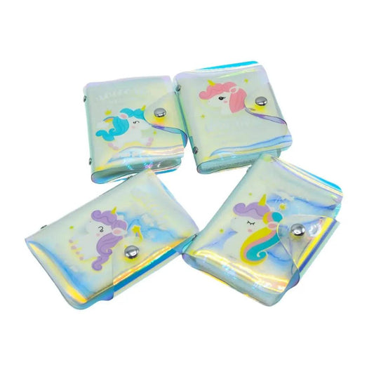 IRIDESCENT HOLOGRAPHIC CARD BAG SPARKLES