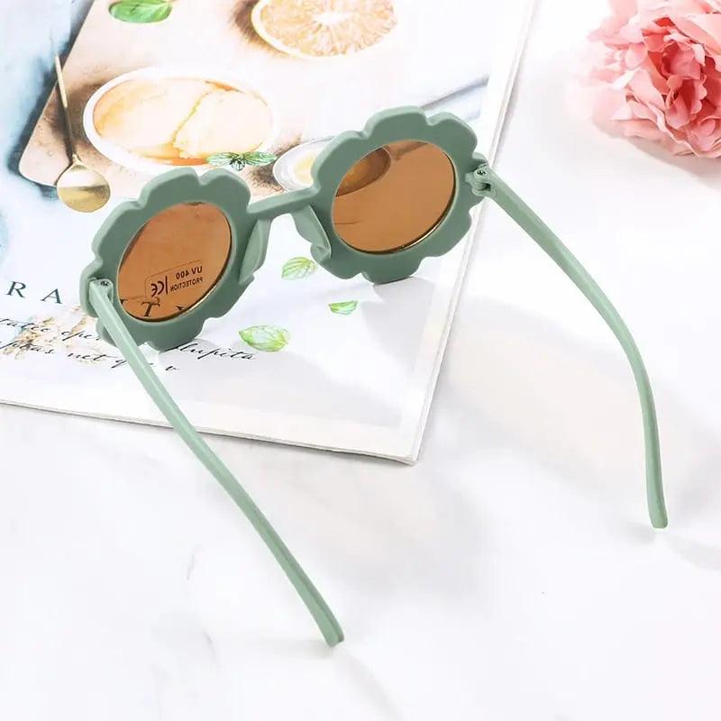 CUTE FLOWER SUNGLASSES SPARKLES