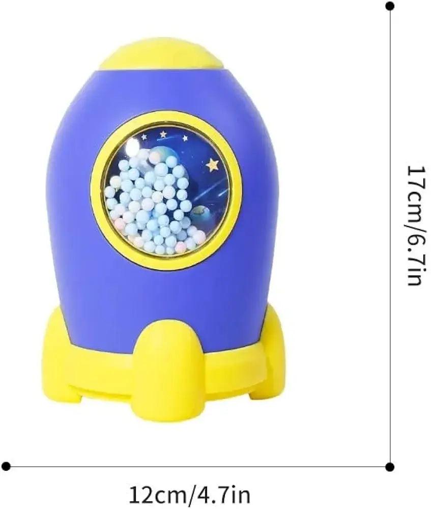 ROCKET PIGGY BANK SPARKLES