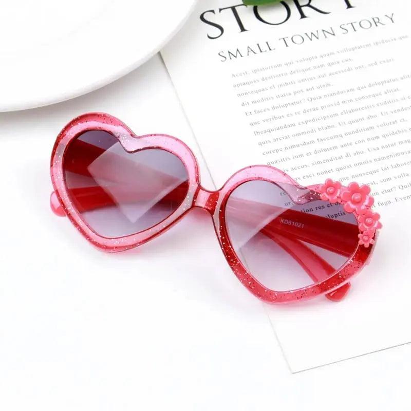 ADORABLE HEART SUNGLASSES SPARKLES