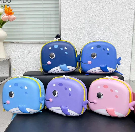 HARD SHELL FISH BACKPACK - Sparkles