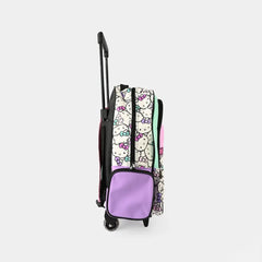 HELLO KITTY TROLLEY BACKPACK WITH LIGHT UP WHEELS - Sparkles