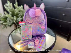 ADORABLE BACKPACK WITH STATIONERY SPARKLES