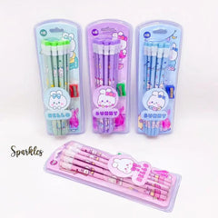 12 PENCILS SET SPARKLES