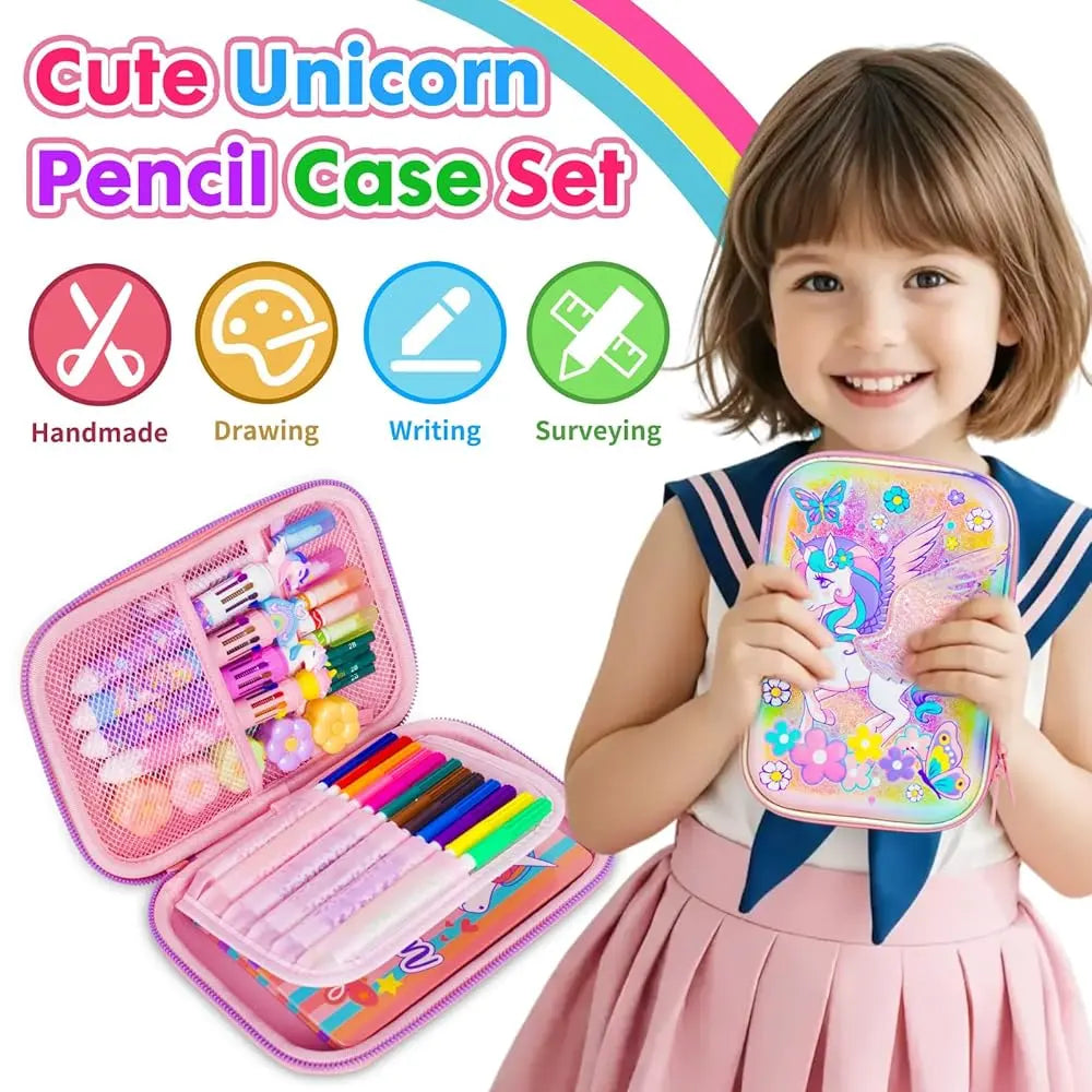 VEST UNICORN STATIONERY SET SPARKLES