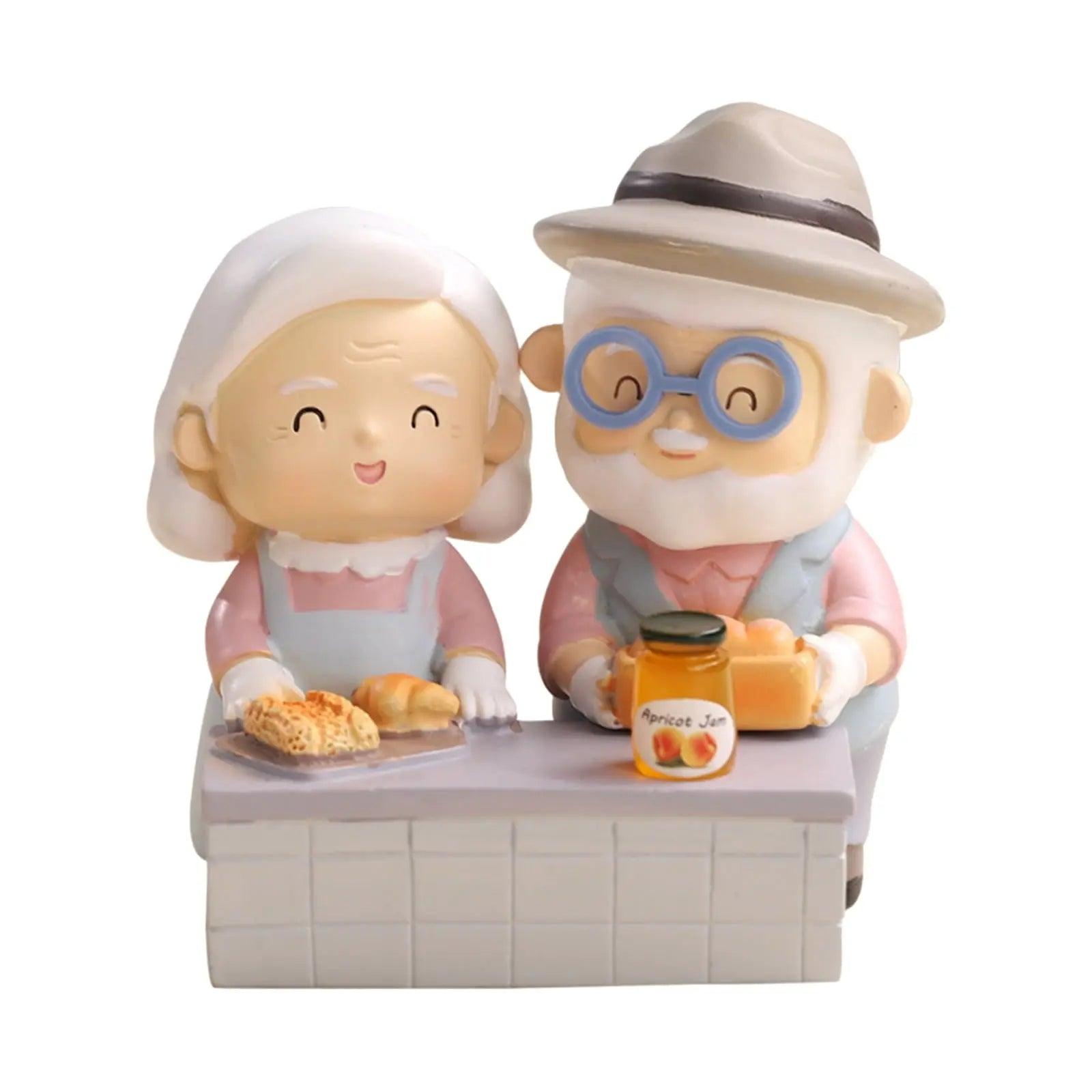 MINI LOVING COUPLE SCULPTURE SPARKLES