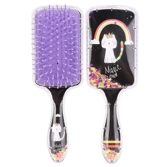 CONFETTI HAIR BRUSH SPARKLES