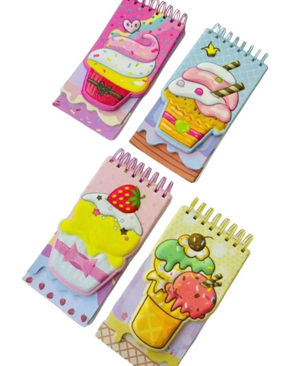 GLITTERY DESSERT NOTEPAD SPARKLES