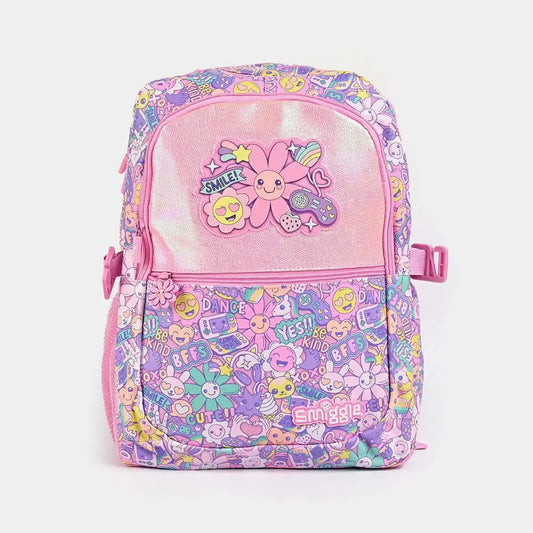 SMIGGLE FLORAL BACKPACK SPARKLES
