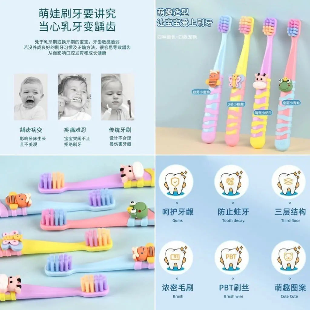 SET OF 2 TOOTHBRUSHES SPARKLES