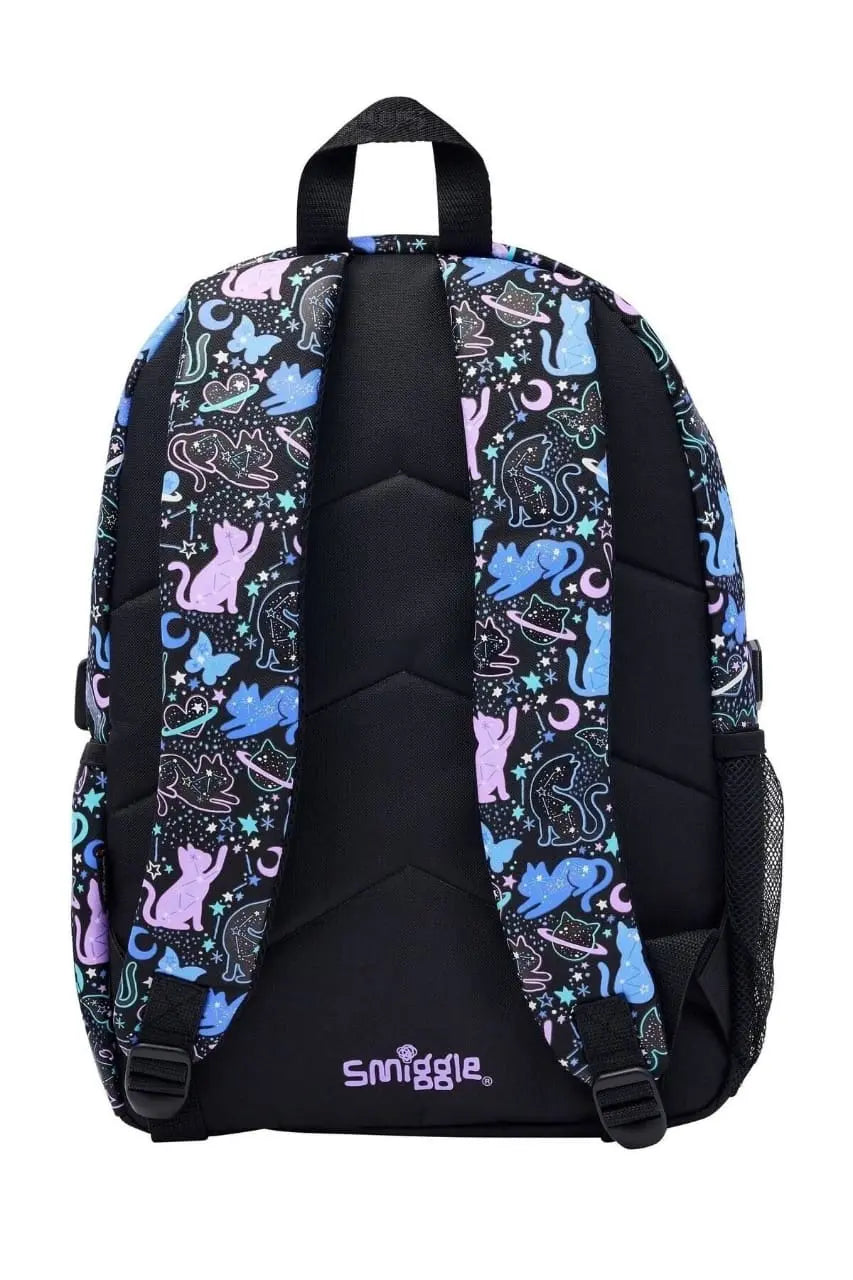 SMIGGLE BLACK CAT BACKPACK SPARKLES