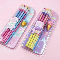 SWEET TIME ICECREAM PENCIL SET SPARKLES