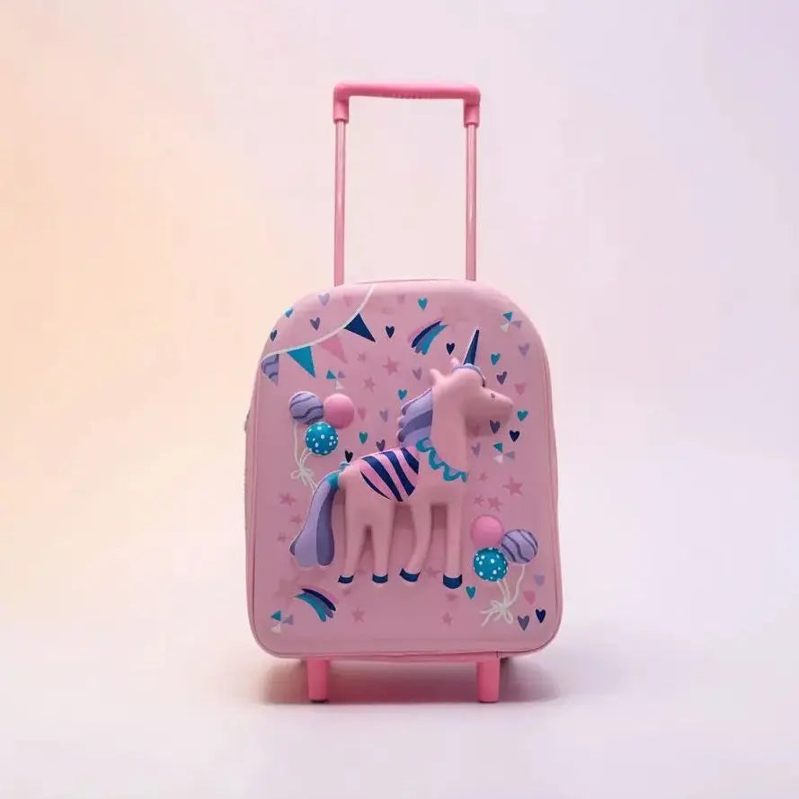 UNICORN TRAVEL TROLLEY BAG - Sparkles