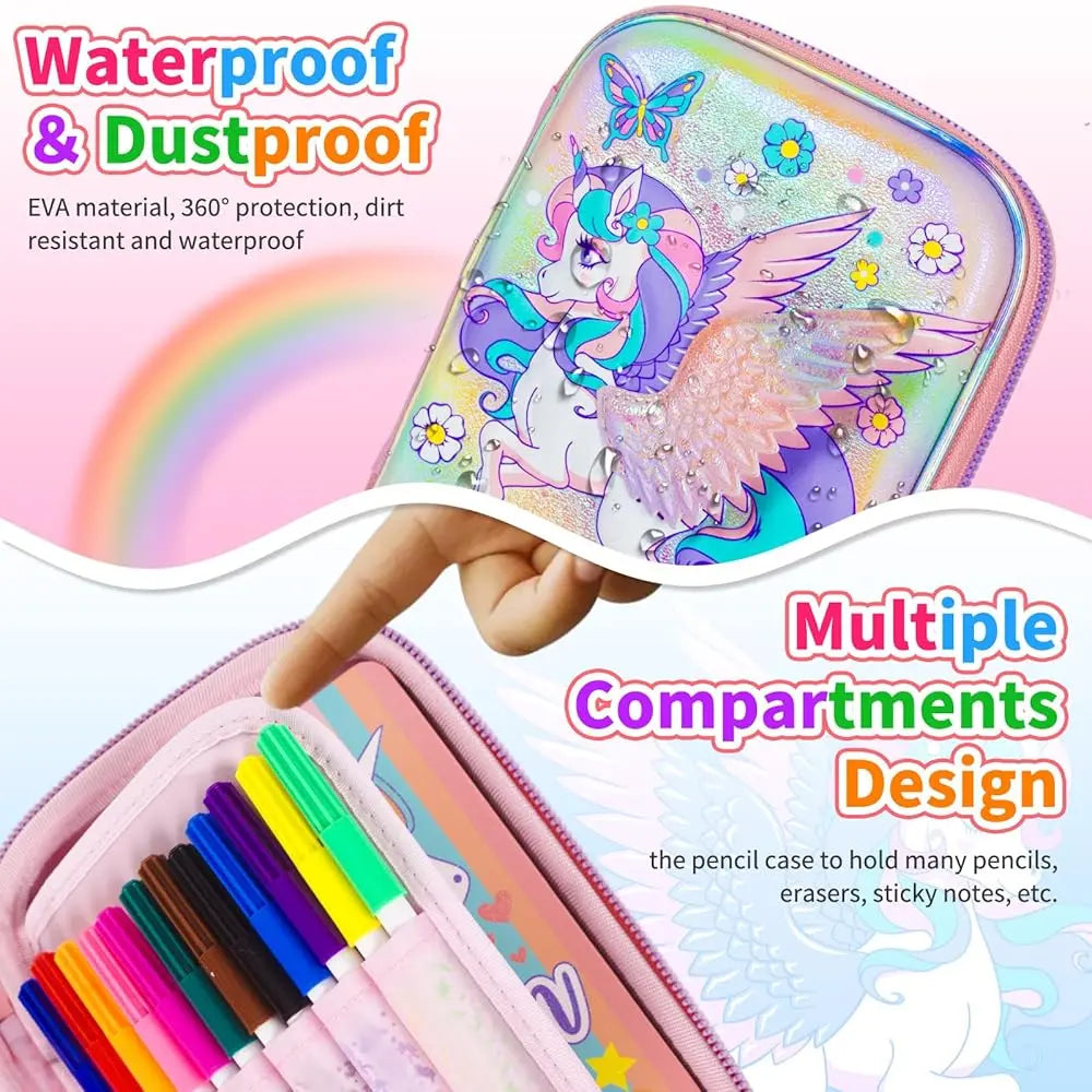VEST UNICORN STATIONERY SET SPARKLES