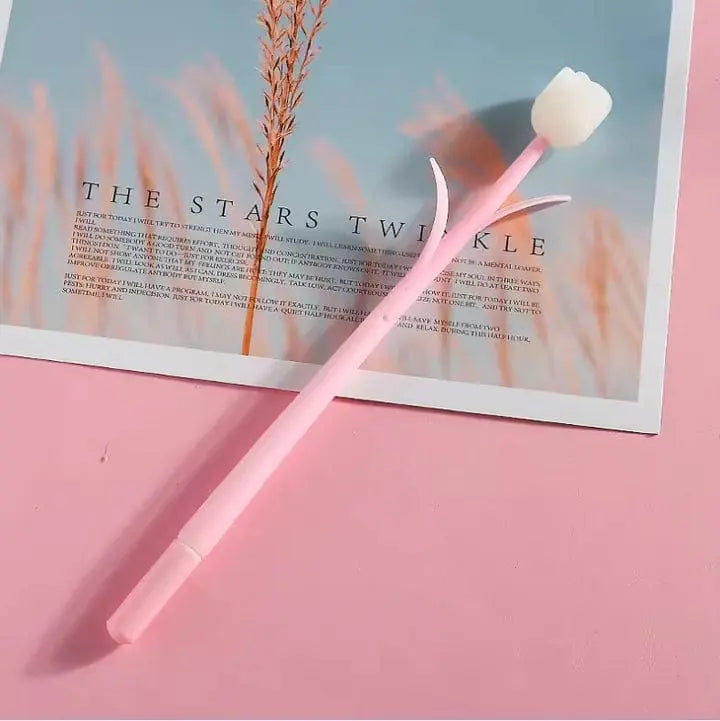 KAWAII TULIP GEL PEN SPARKLES