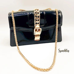 CLASSY SOLID BAG SPARKLES