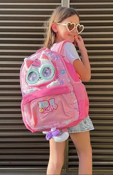ADORABLE KITTY BACKPACK SPARKLES