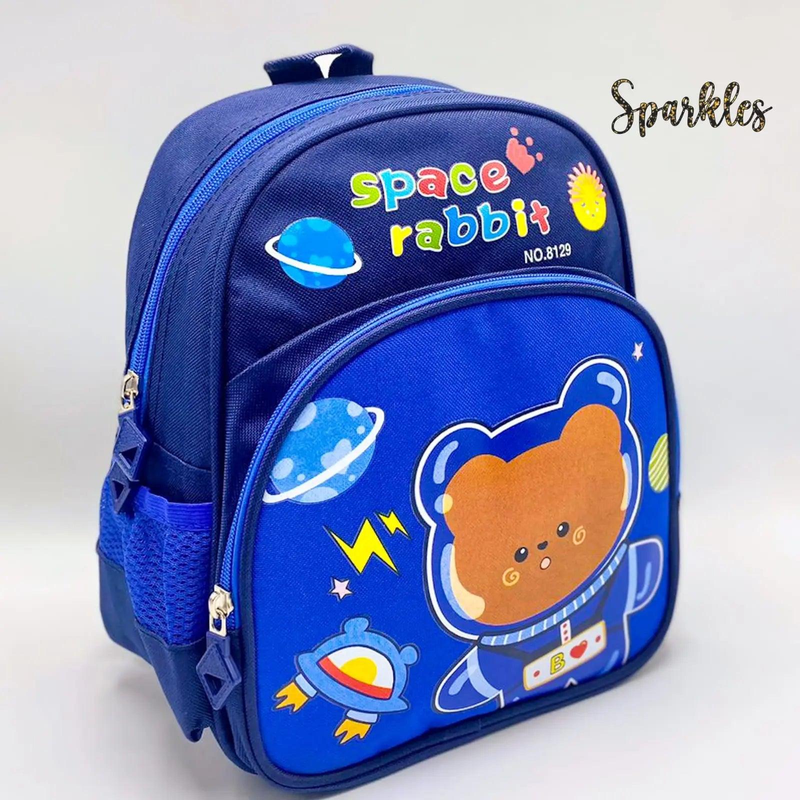 SPACE RABBIT BACKPACK SPARKLES