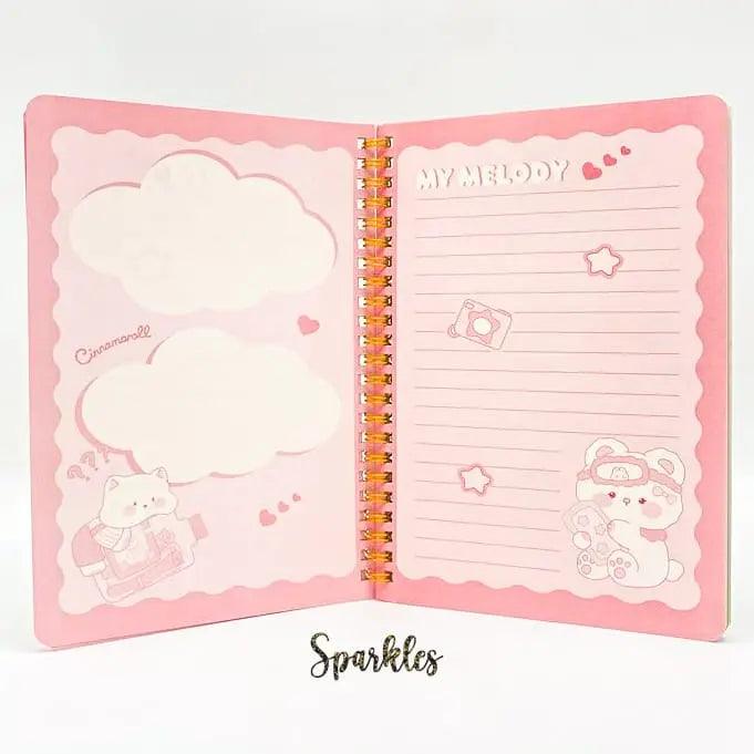 TRENDING FRUITY NOTEPAD SPARKLES