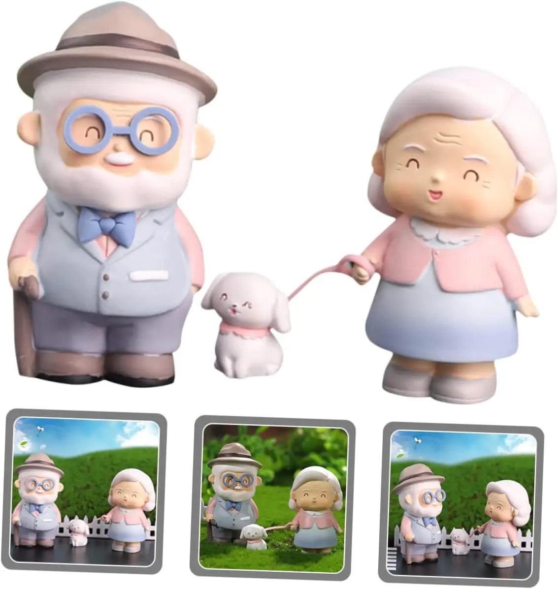 MINI LOVING COUPLE SCULPTURE SPARKLES