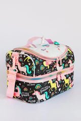 FOREVER GLITTER DUAL COMPARTMENT LUNCH BAG SPARKLES