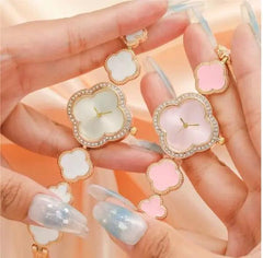 TRENDING CLOVER BRACELET WATCH SPARKLES